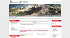 Desktop Screenshot of comune.rutino.sa.it